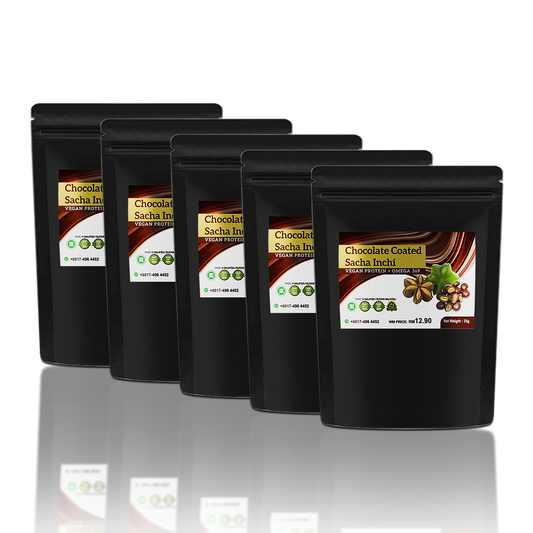 Zemvelo | Chocolate Coated Sacha Inchi | 35G