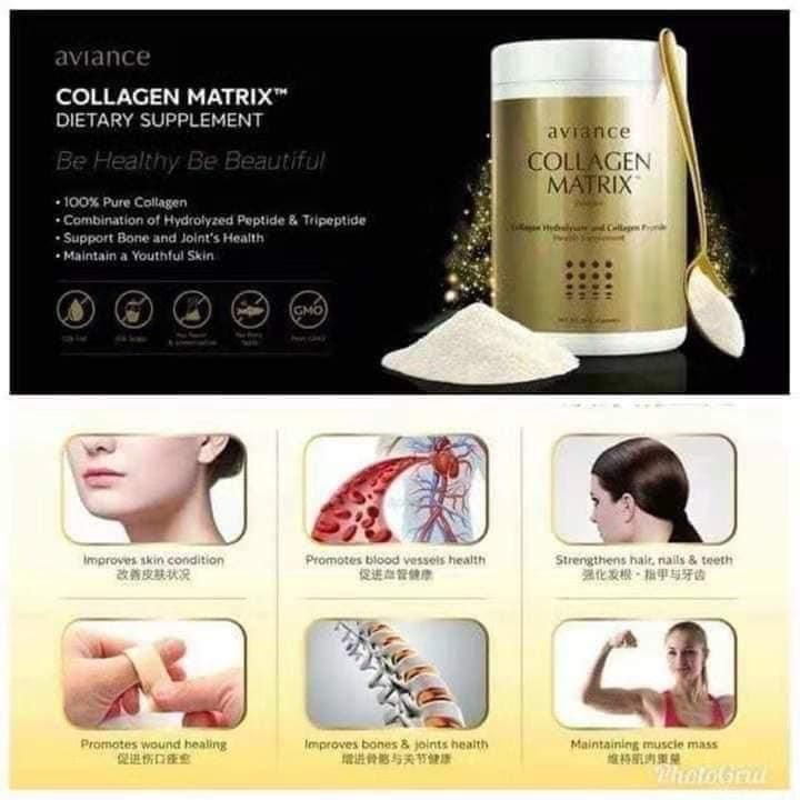 A collection of 100% pure and efficient deep-sea fish collagen - collagen matrix